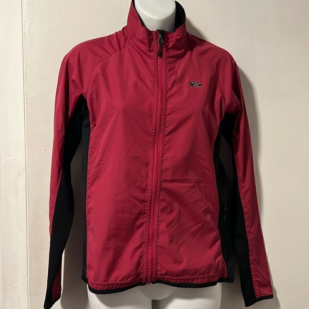 SUGOI Cranberry Red and Black RS Zap Jacket-S